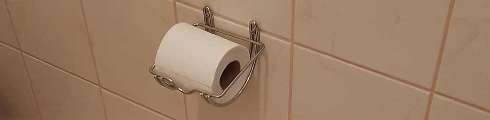 Papier toaletowy - samotna rolka